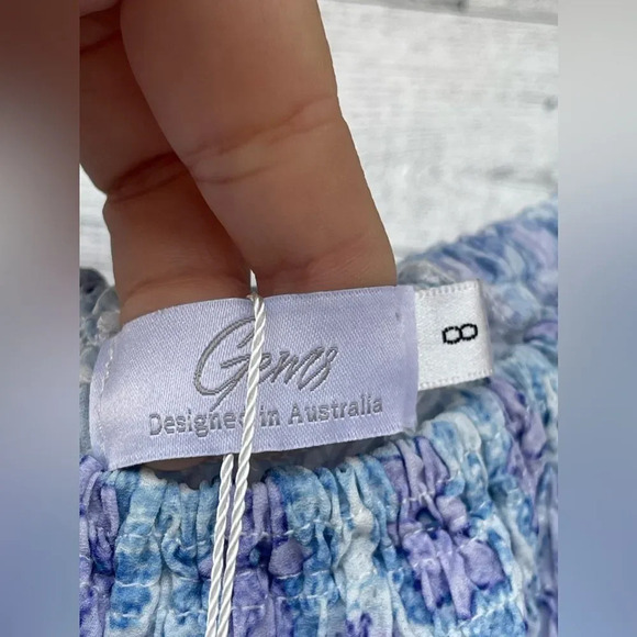 GEMS BY LORRAINE MAXI EMBELLISHED DRESS SIZE 8 - Picture 16 of 17